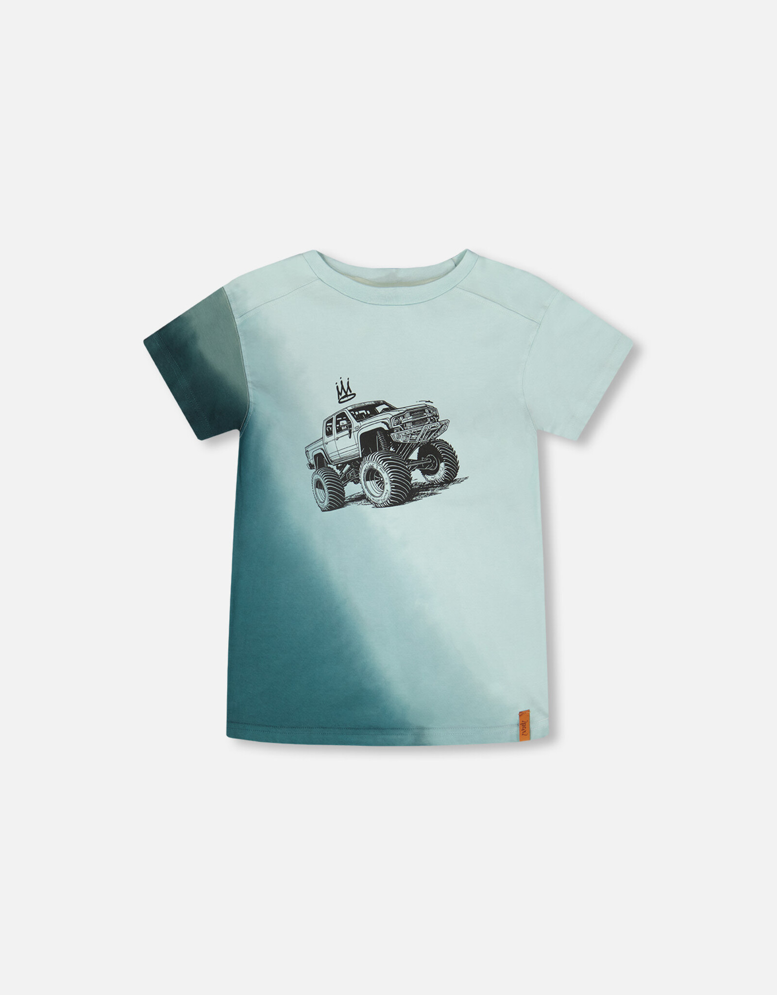 Deux Par Deux Blue Haze Monster Truck T-Shirt