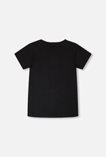 Deux Par Deux Anthracite Dino Print t-Shirt