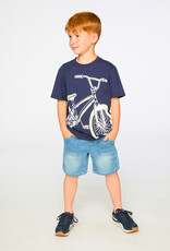 Deux Par Deux Peacoat Bike T-Shirt