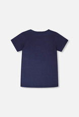 Deux Par Deux Peacoat Bike T-Shirt