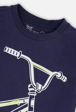 Deux Par Deux Peacoat Bike T-Shirt