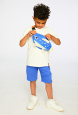 Deux Par Deux Dazzling Blue Fish Fanny Pack