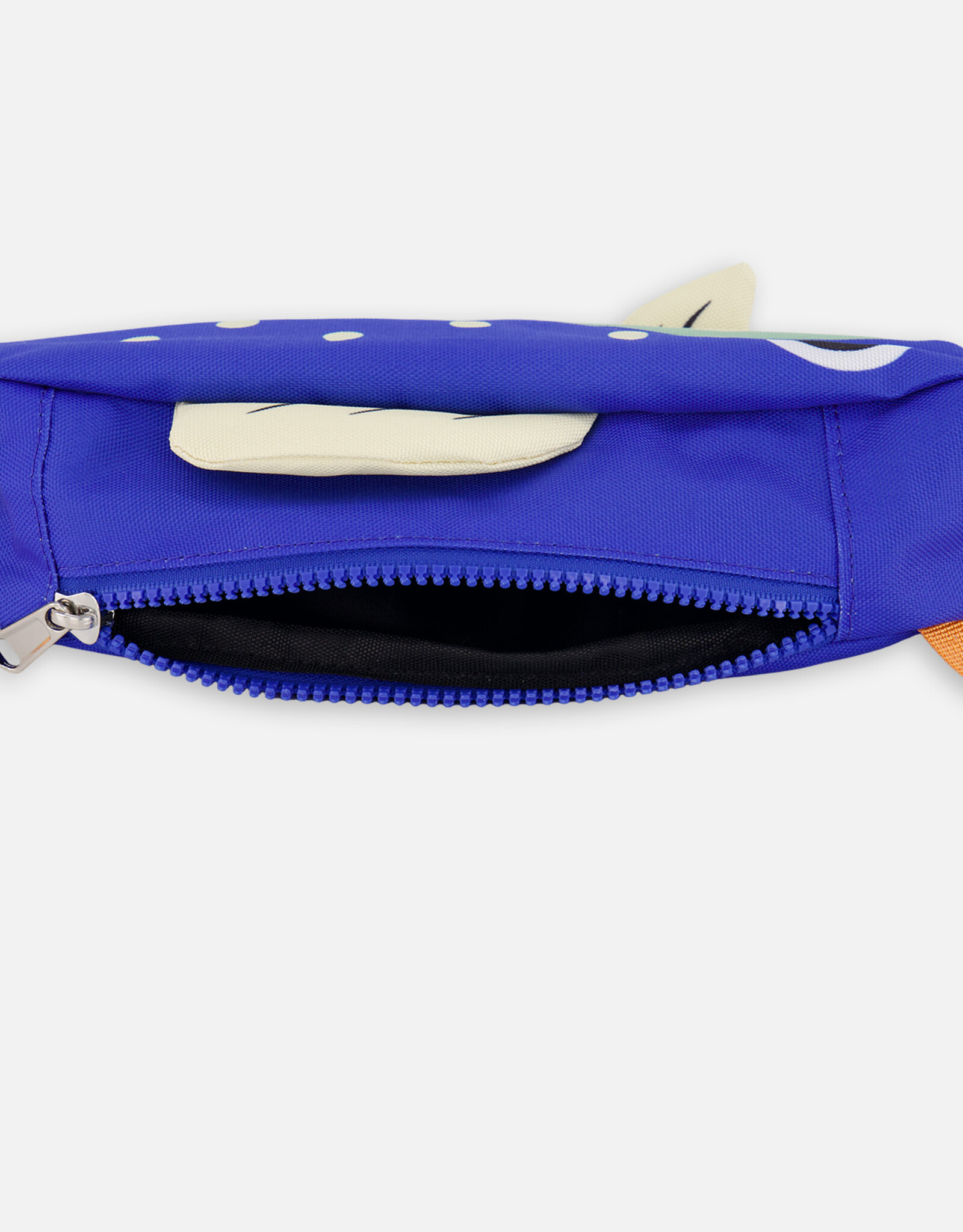 Deux Par Deux Dazzling Blue Fish Fanny Pack