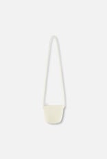 Deux Par Deux Light Straw Purse with Strawberries