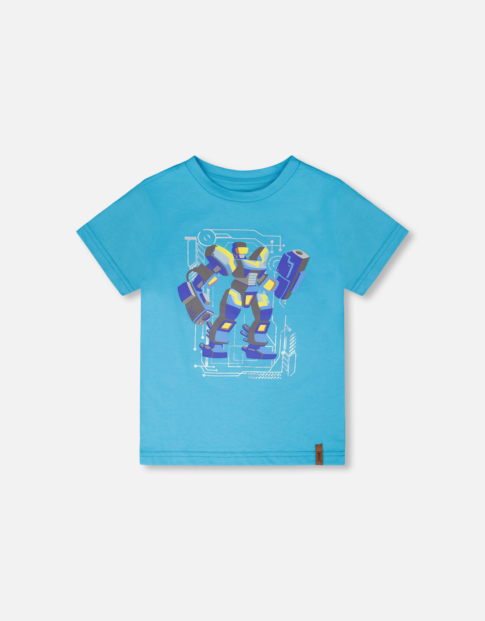Deux Par Deux River Blue Robo T-Shirt