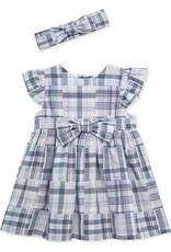 Little Me Newport Dress Set & Headband