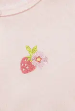 Little Me Strawberry Knit Dress & Cardigan Set