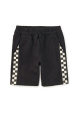 Tea Soca Shorts-Jet Black