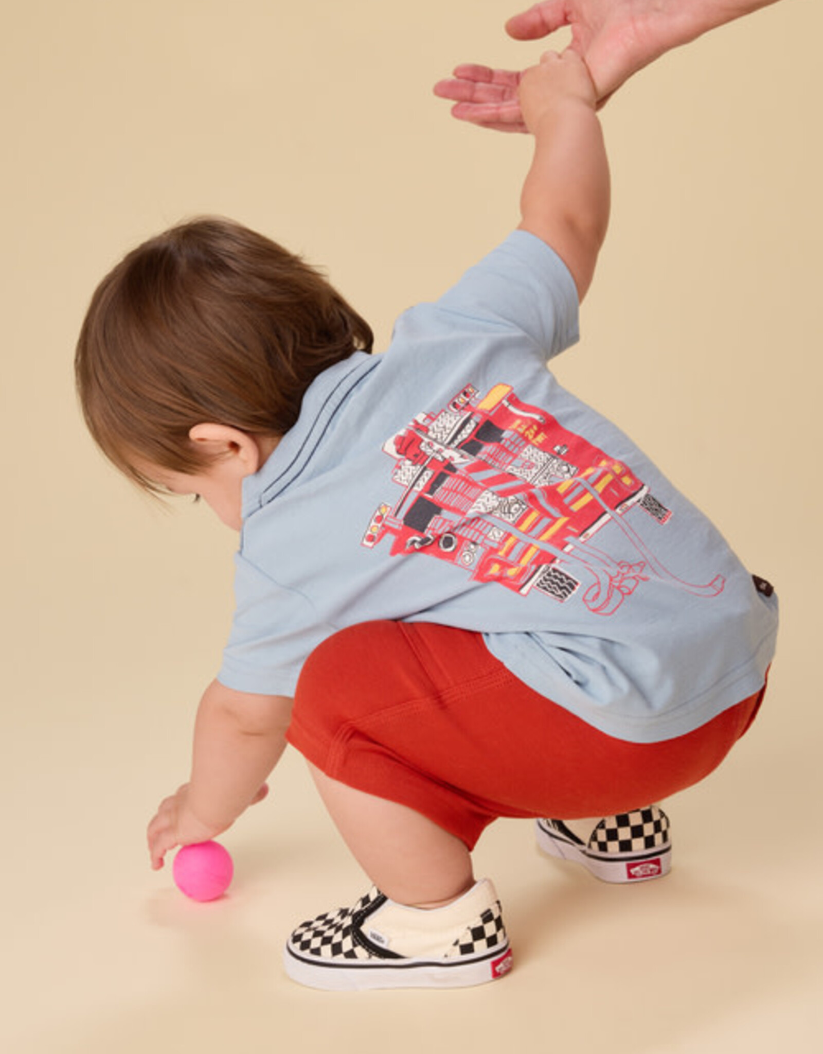 Tea Fire Truck Graphic Tee