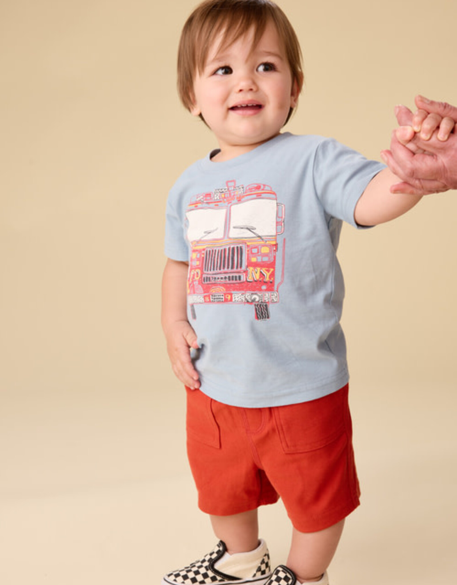 Tea Fire Truck Graphic Tee