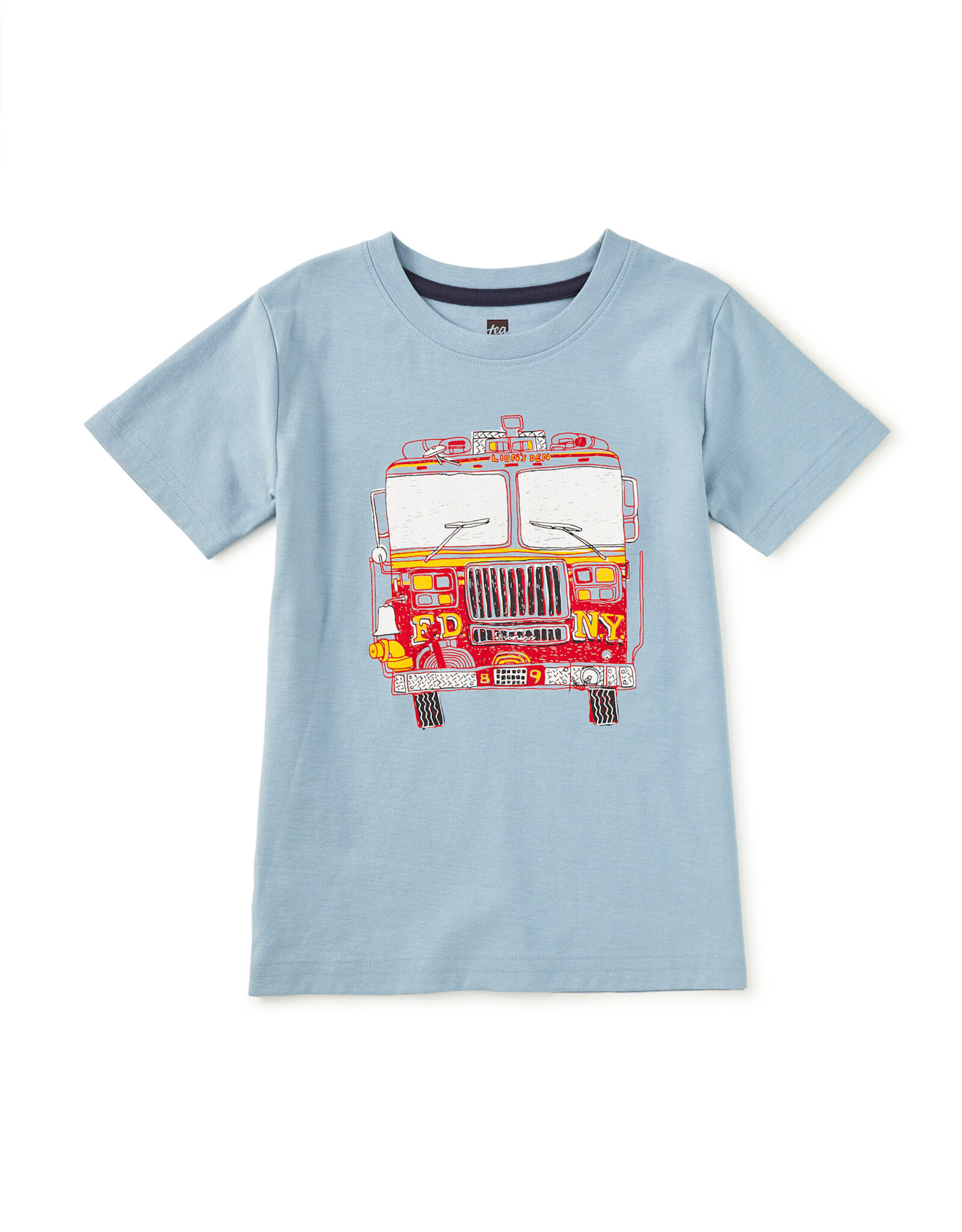 Tea Fire Truck Graphic Tee