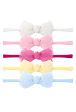 Bows Arts Glitter Tulle Bow Headband