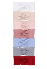 Bows Arts Cinch Ribbed Stretch Headband