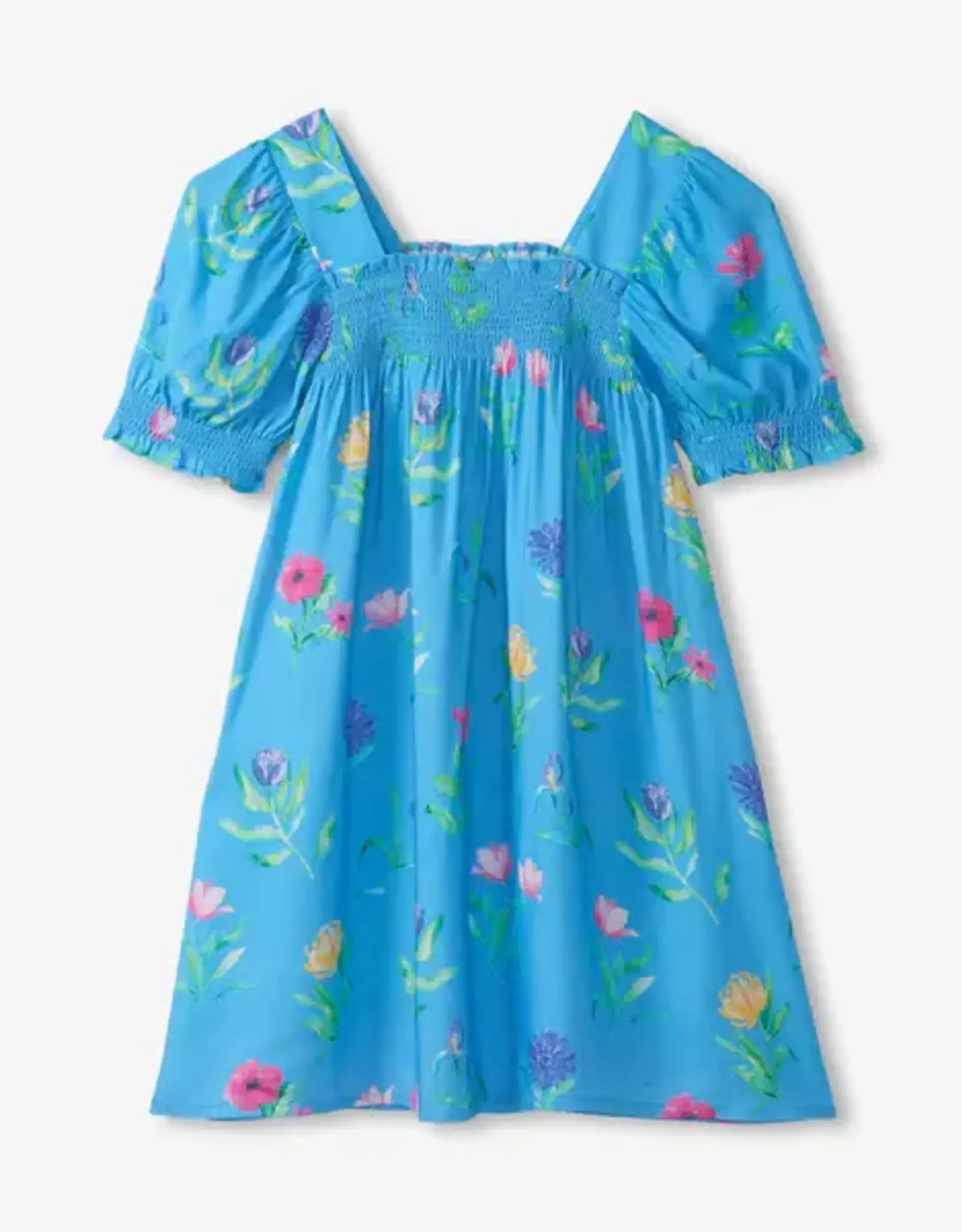 Hatley Hyper Real Floral Smocked Dress