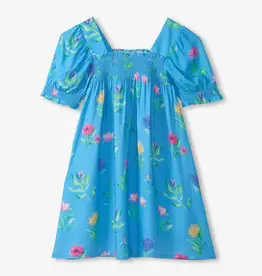 Hatley Hyper Real Floral Smocked Dress