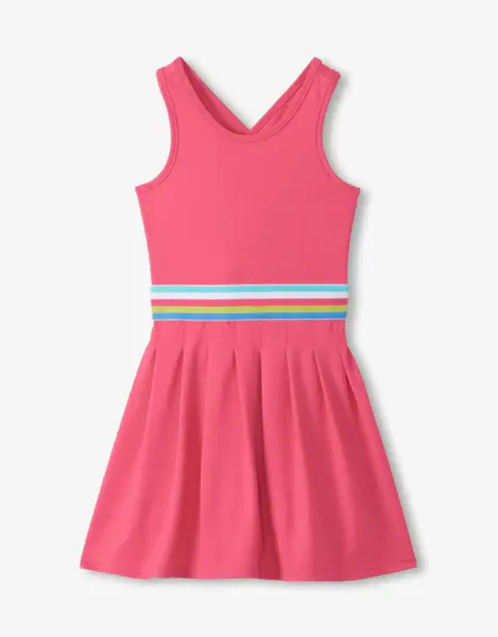 Hatley Fandango Pink Pleated Active Dress