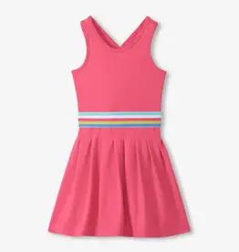 Hatley Fandango Pink Pleated Active Dress