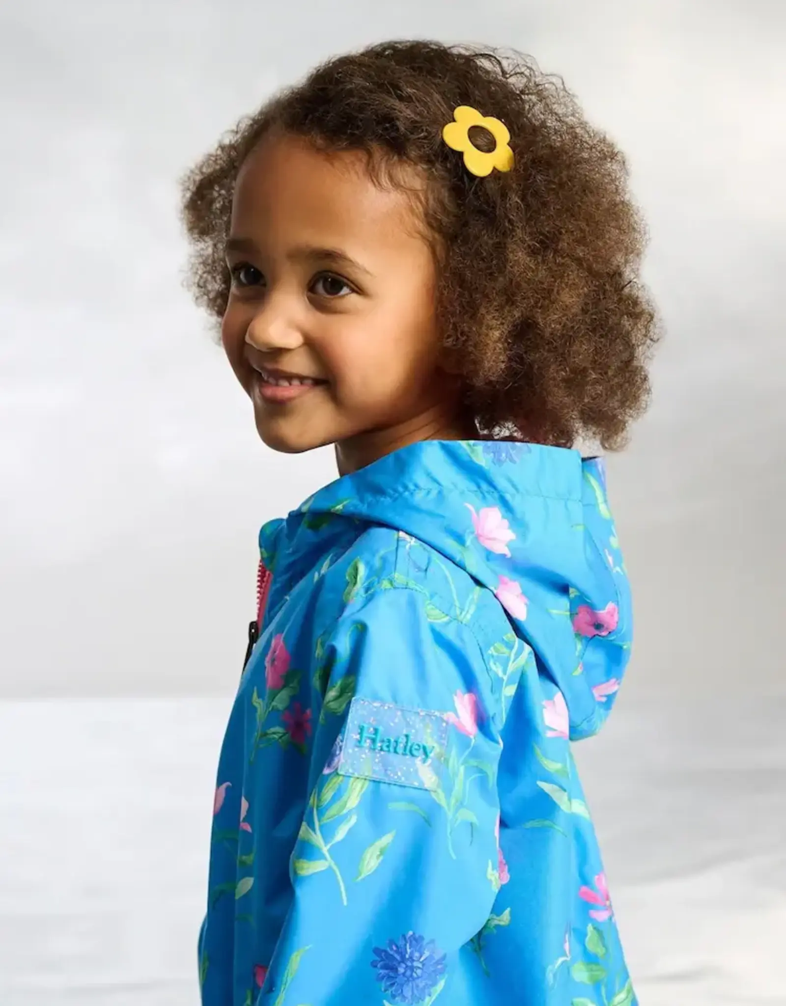Hatley Hyper Real Floral A-Line Swing Jacket