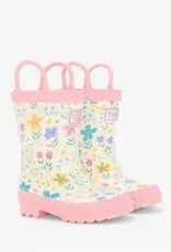 Hatley Little Garden Chicks Rain Boots with Handles