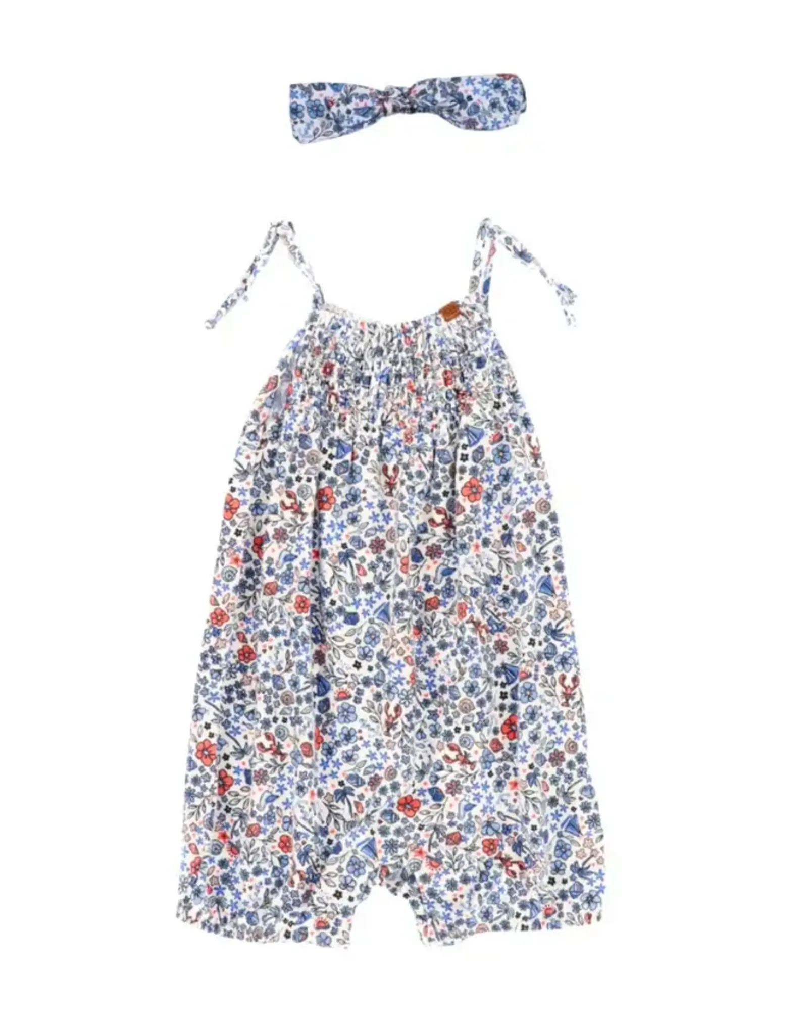 Noruk Sailor Romper with Headband