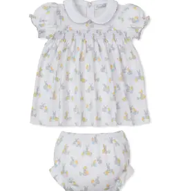 Kissy Kissy Baby's First Easter Smocked Dress Set