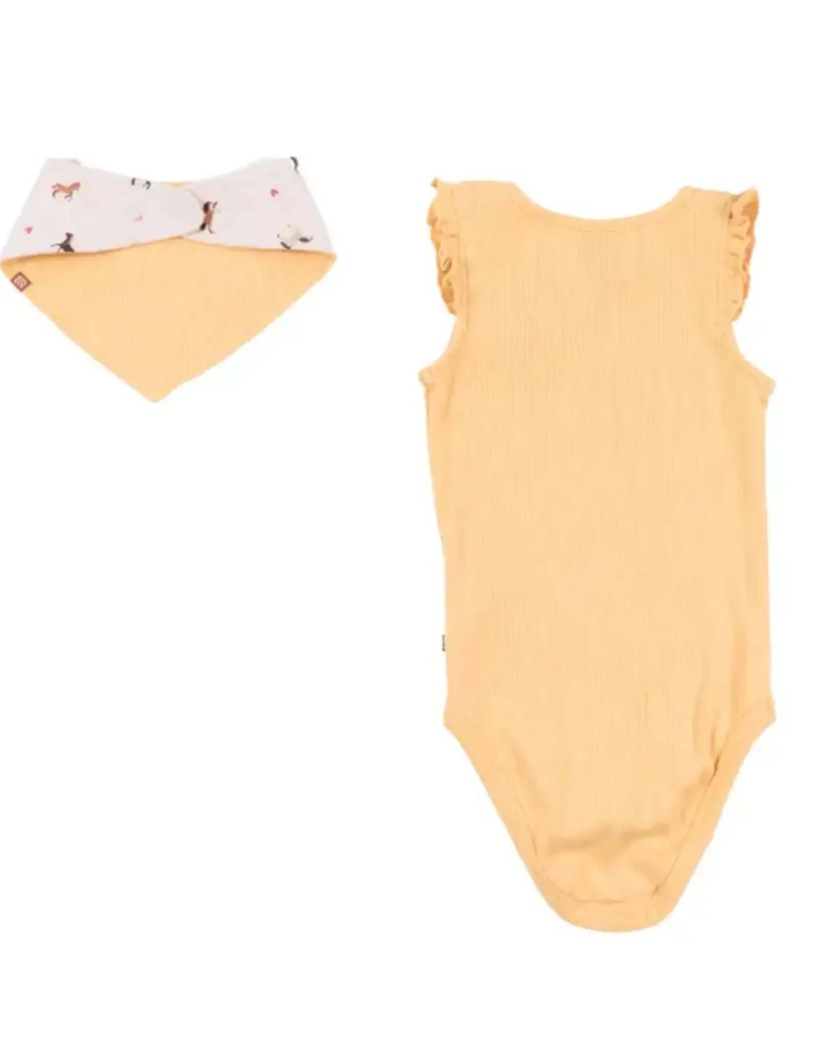 Noruk Cowgirl Bodysuit With Reversible Bib