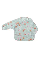Loulou Lollipop Long Sleeve Waterproof Bib - Peaches