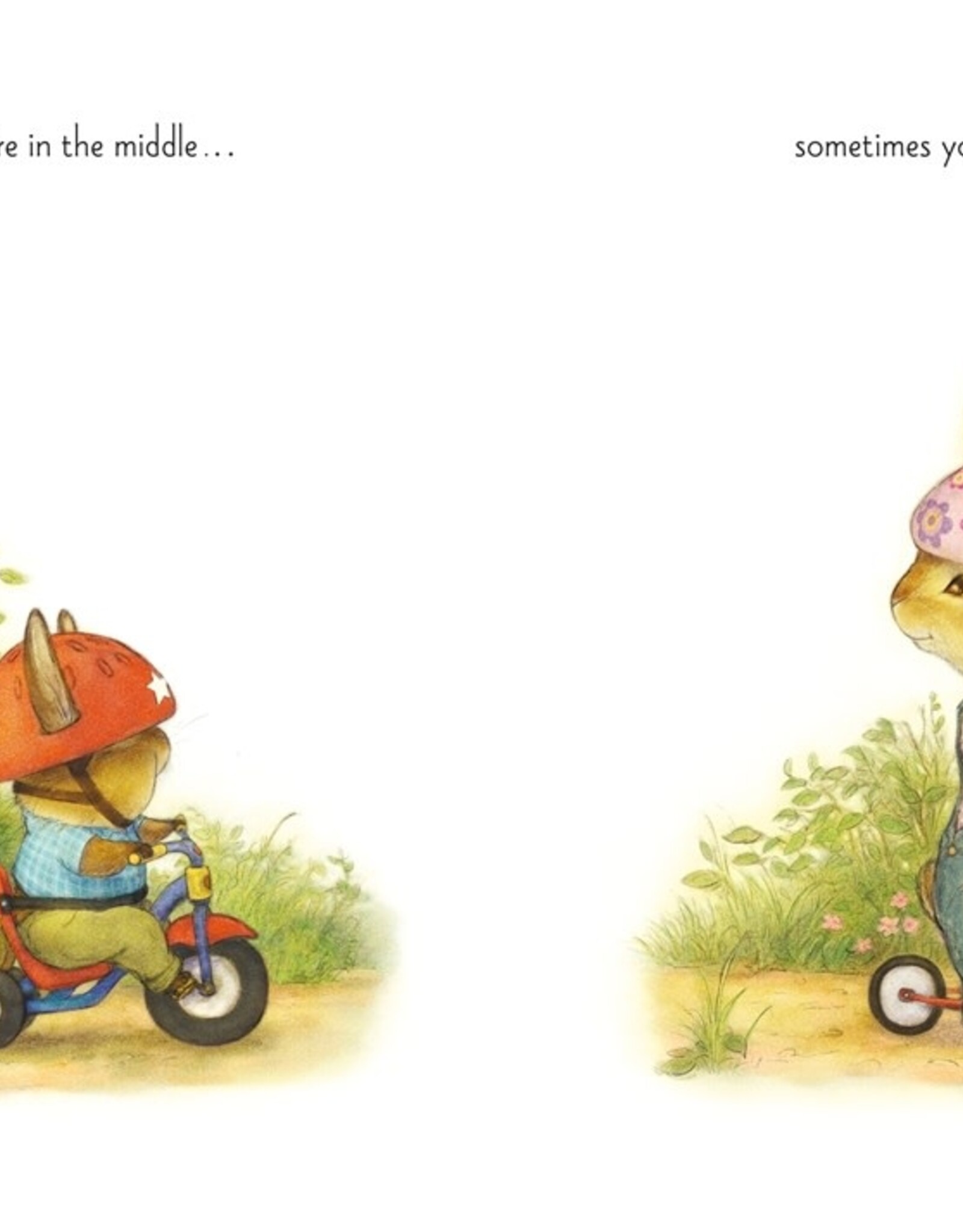 Bunny in the Middle Board Book