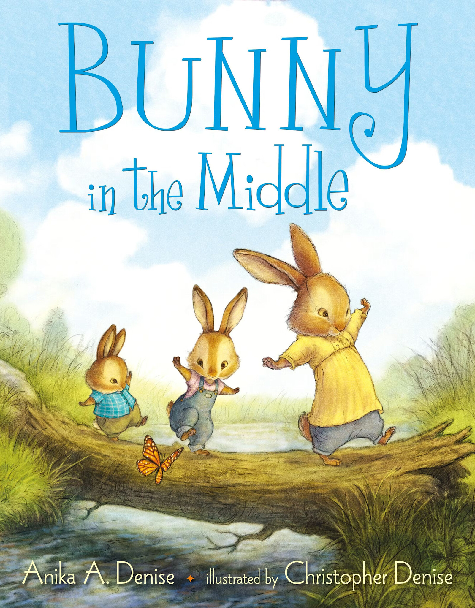 Bunny in the Middle Board Book