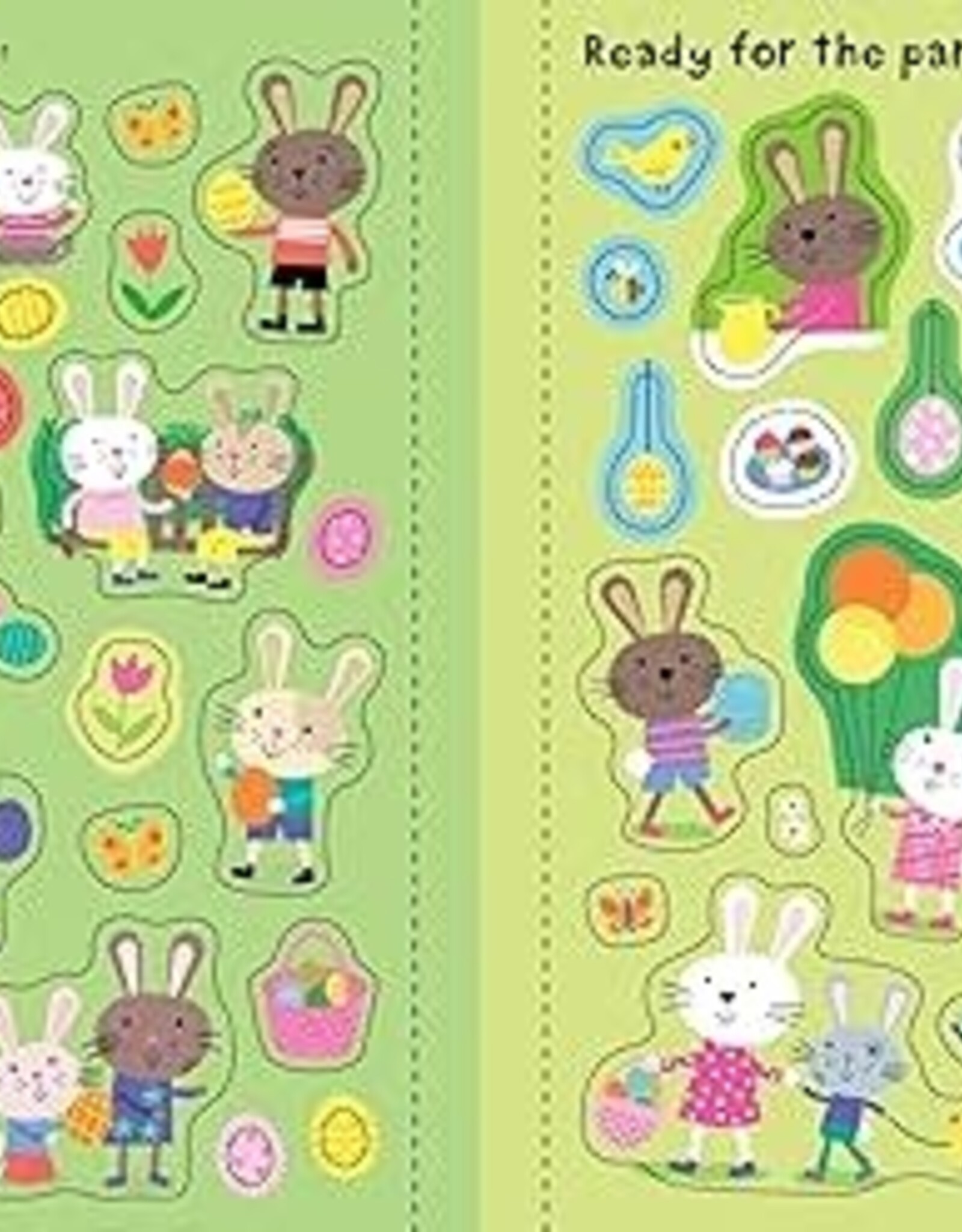 Little First Stickers Book Easter Bunnies