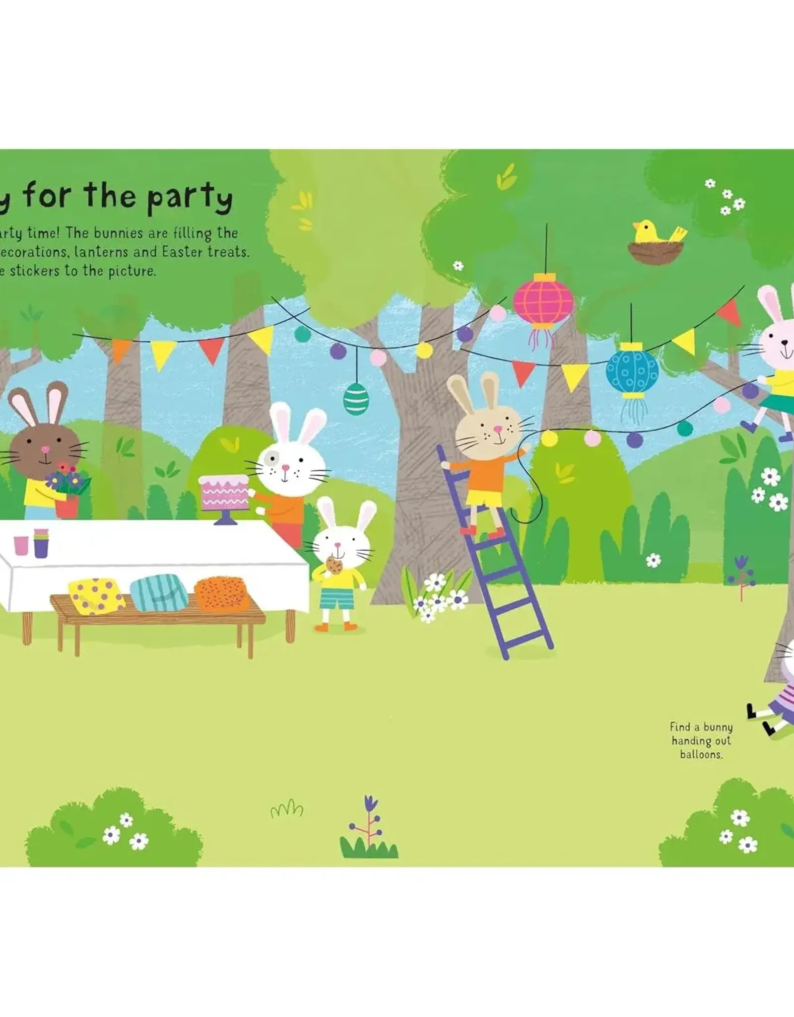 Little First Stickers Book Easter Bunnies