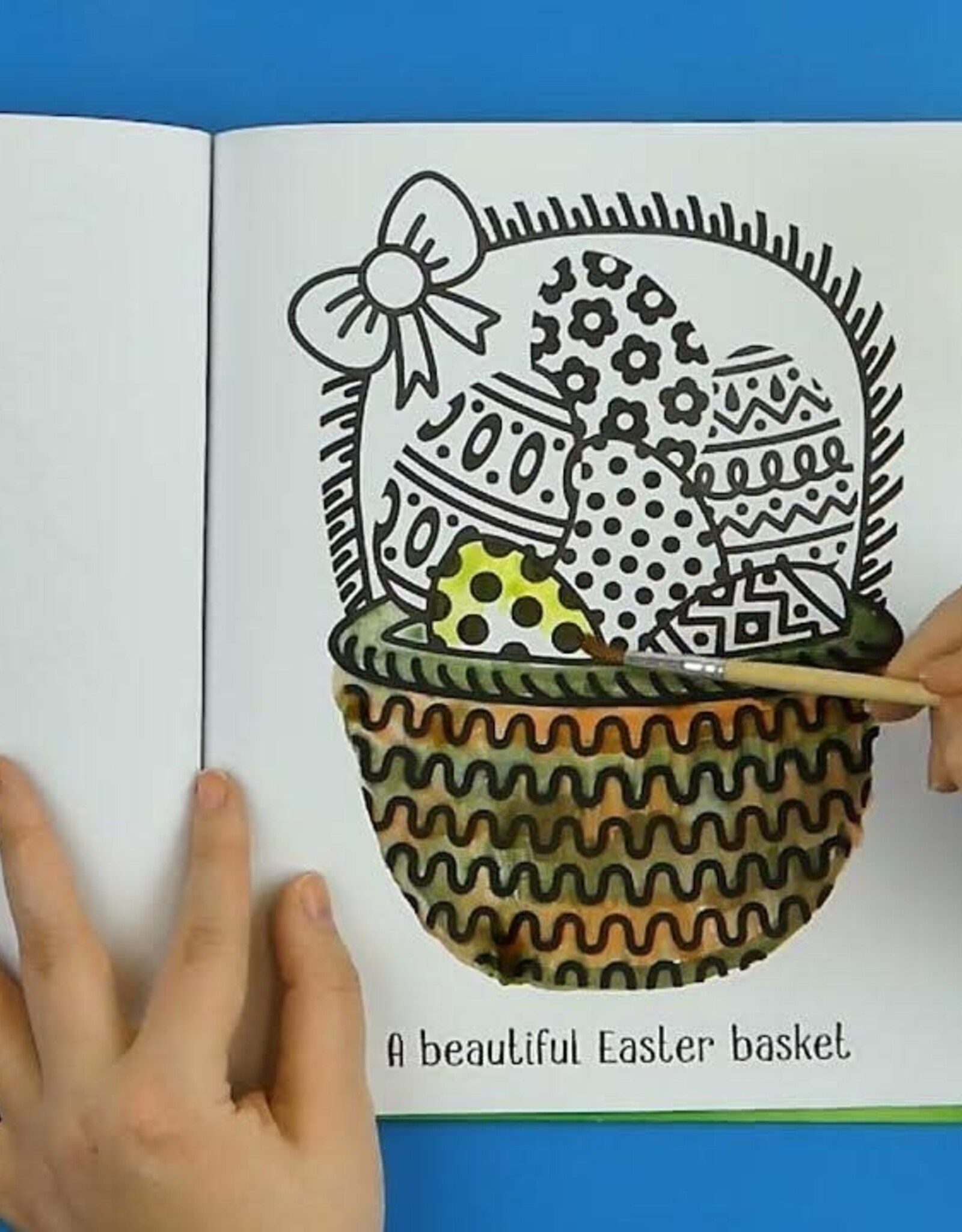 First Magic Painting Book Easter Eggs