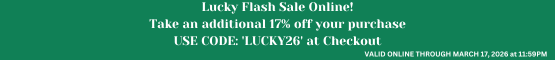 Luck of the Irish Sale 2026