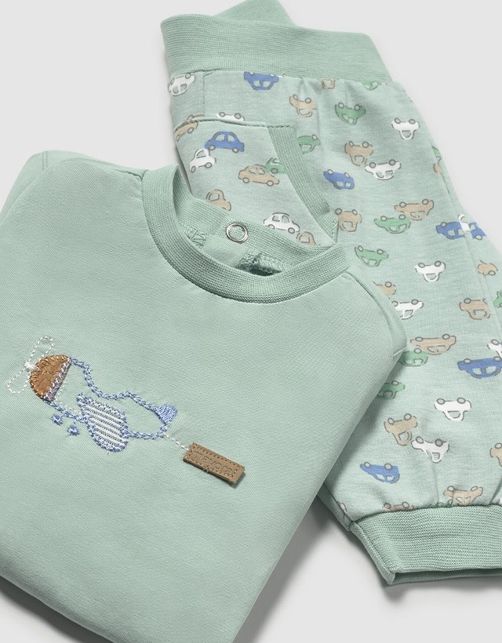 Mayoral Jade Transportation 2 Pc Knit Set