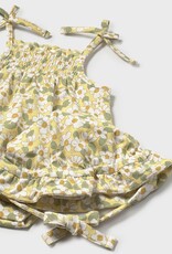Mayoral Sunny Floral Bodysuit w/Hat
