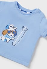 Mayoral Dream Blue Surf Dog Bathsuit Set
