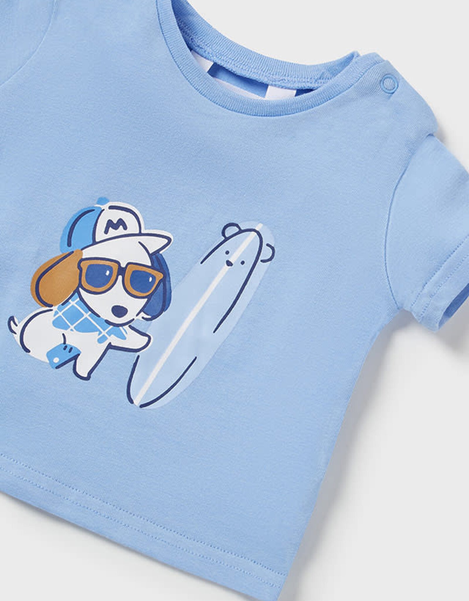 Mayoral Dream Blue Surf Dog Bathsuit Set