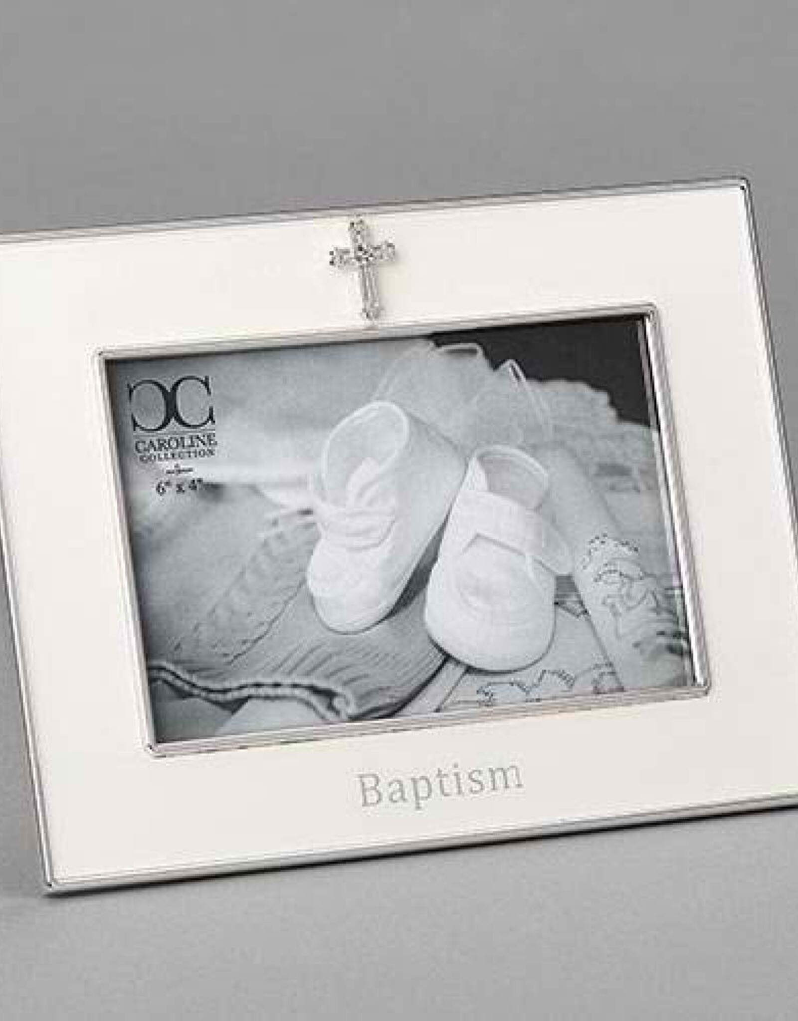 Horizontal Baptism Frame w/ Cross