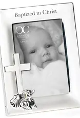 Silver Baptised in Christ Frame