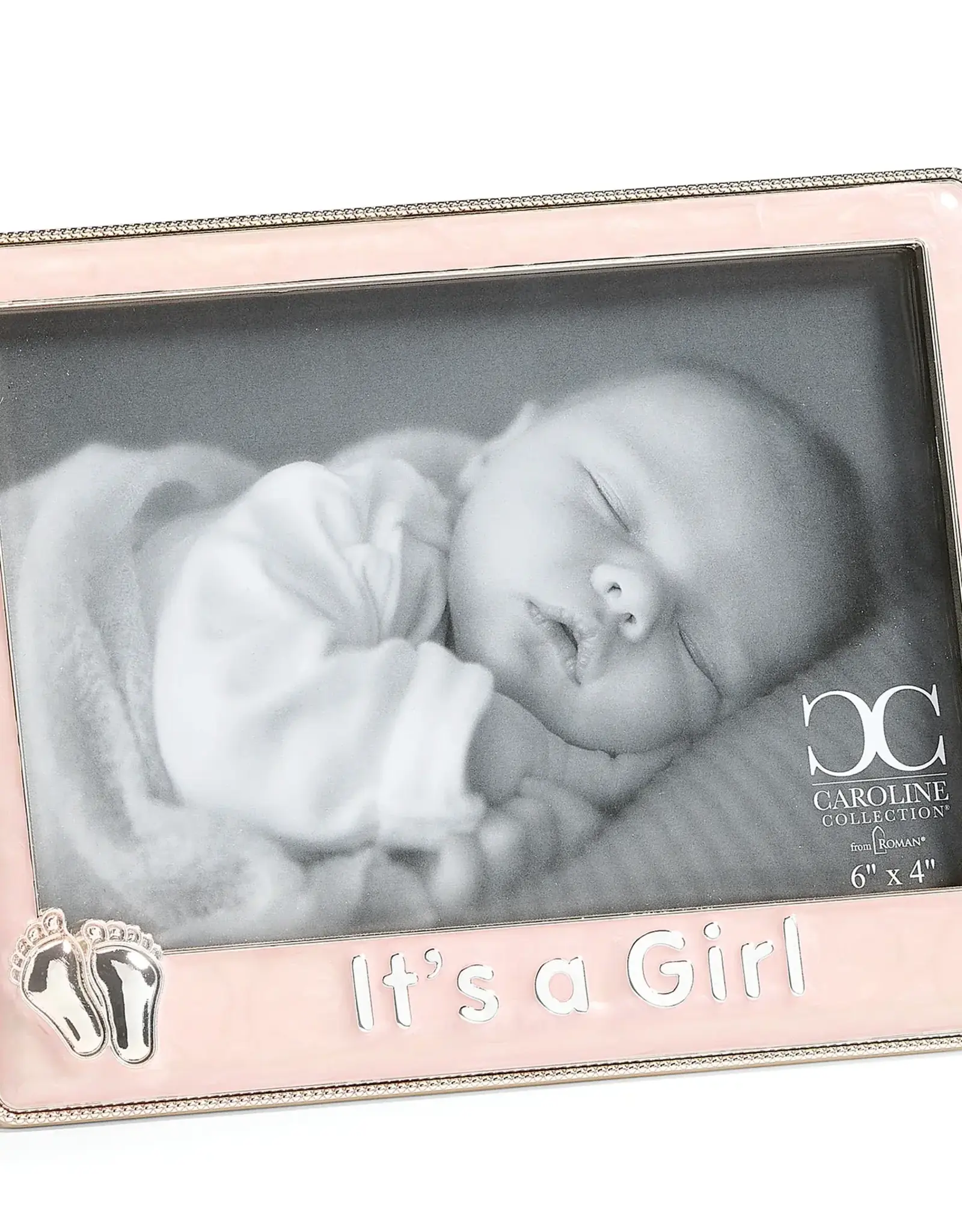 It’s a Girl Frame w/ Footprints