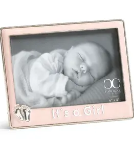 It’s a Girl Frame w/ Footprints