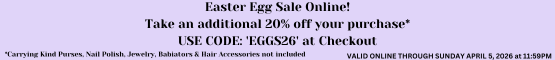 Easter Egg Sale 2026