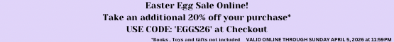 Easter Egg Sale 2026