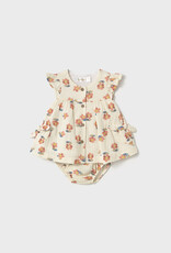 Mayoral Peach Flower Dress