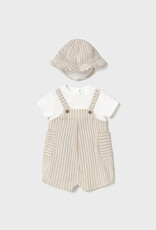 Mayoral Root Short Bodysuit w/ hat