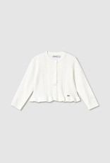Mayoral Natural Knit Dressy Cardigan