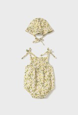 Mayoral Sunny Floral Bodysuit w/Hat