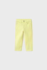 Mayoral Sorbet Yellow Slim Fit Pants