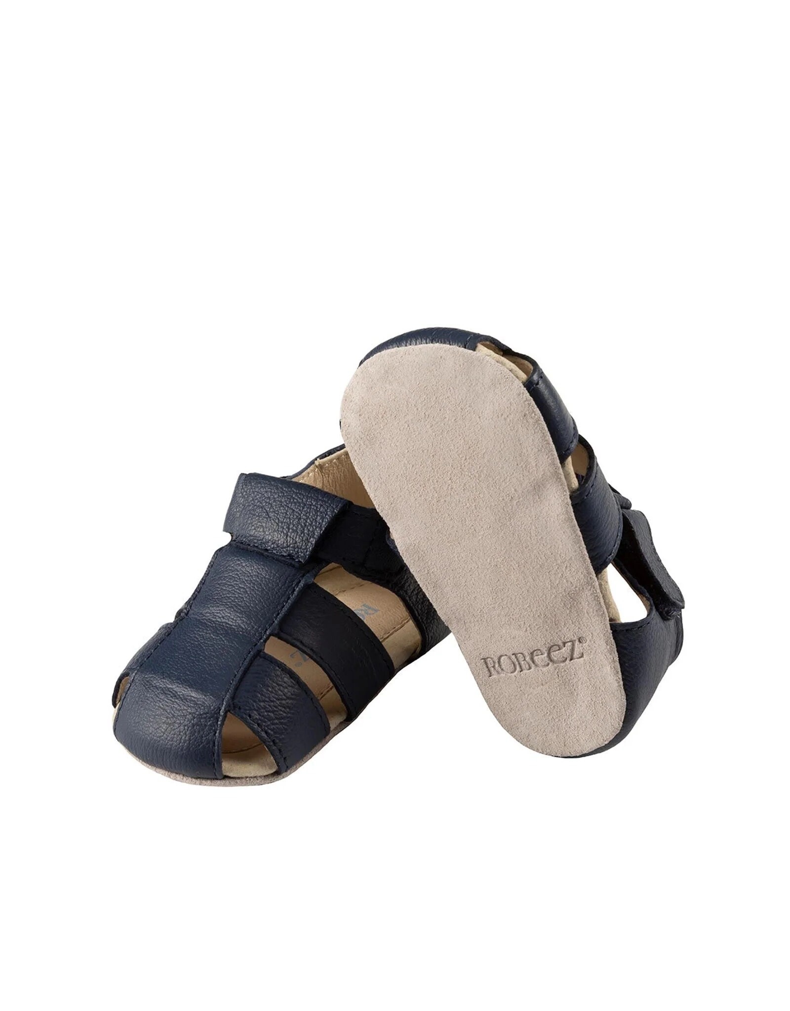 Robeez Navy Matthew First Kicks Sandals