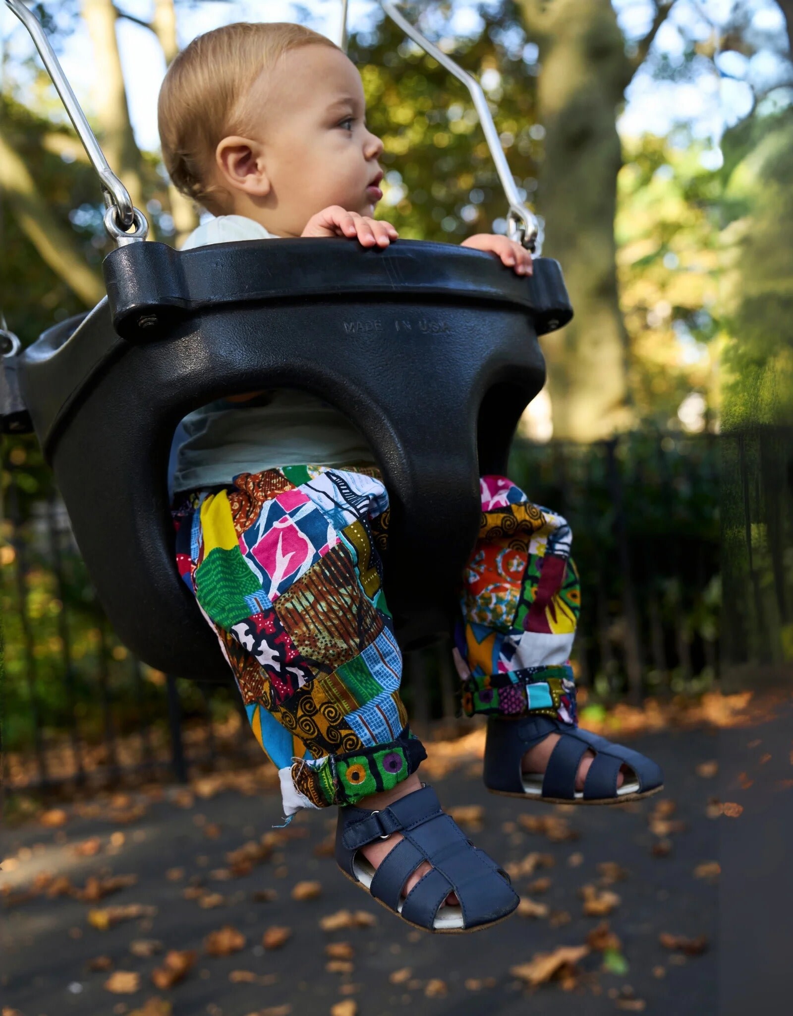 Robeez Navy Matthew First Kicks Sandals